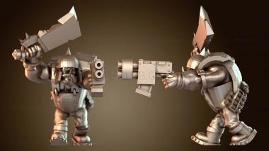 3D модель ОРК Мародер Ядовитый (STL)