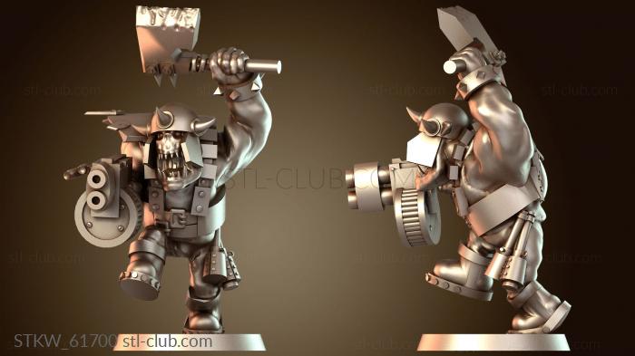 Military Пирсинг мародера ОРК