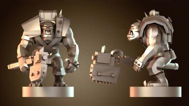 3D модель Орки Ноб Дэринг Ревностный (STL)