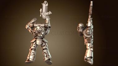 3D модель Освальдос Солдат Непоколебимый (STL)