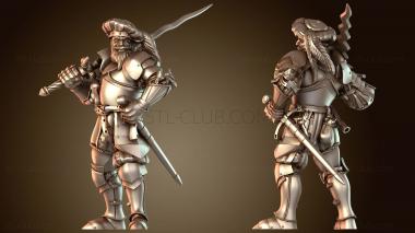 3D модель Отто Ландс Кнехт (STL)