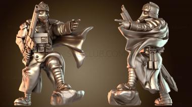 3D модель Слишком стойкий сержант-отважный (STL)