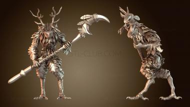 3D модель Сова Шаман (STL)