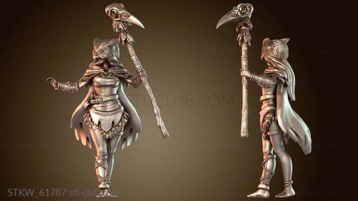 Military Атакующая магия друида-совомеда