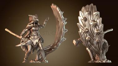 3D модель Друид-совомедведь Защита Магия Злоба (STL)