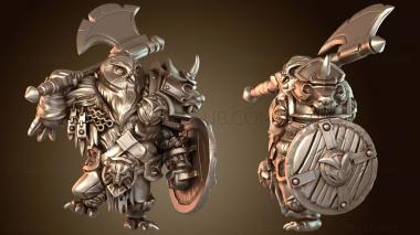 3D модель Совиный варвар (STL)