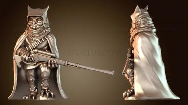 3D модель Охотник за головами из племени сов Тамалут Амаура (STL)