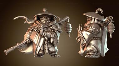 3D модель Монах-совиный народ (STL)