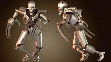 3D модель Паладин «Закаленный в справедливости» (STL)