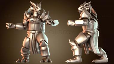 3D модель Паладин Драконорождённый Паладин (STL)