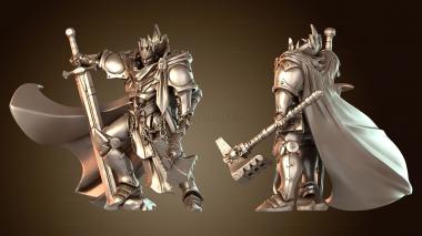 3D модель Паладин Король (STL)