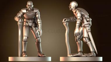 3D модель Паладин Старый Паладин (STL)