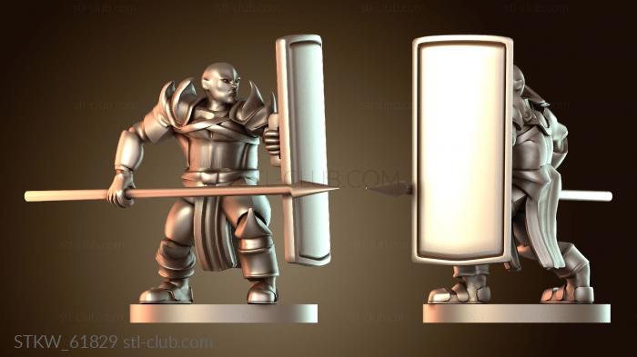 Military Паладин Башня Щит и Копье Паладин