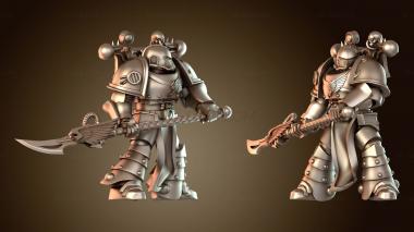 3D модель Палатинские копейщики Решительные (STL)