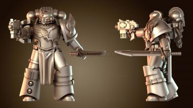 3D модель Палатинский мечник-ловкач (STL)