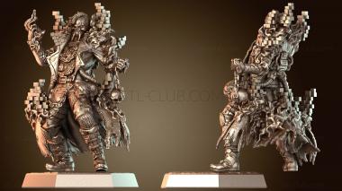 3D модель Бледный всадник (STL)