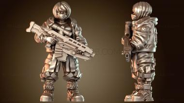 3D модель Винтовка Папсик Ксениал (STL)