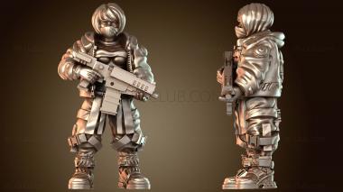 3D модель Пистолет-пулемет Папсик Альфа (STL)