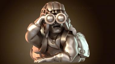 3D модель Десантник Кэл Файр (STL)