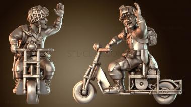 3D модель Десантник в патруле (STL)