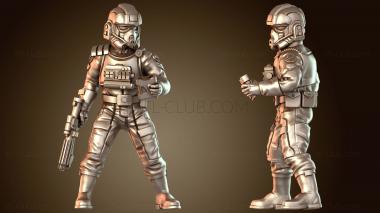 3D модель Командир десантников (STL)