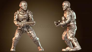 3D модель Парашютисты Vicious (STL)
