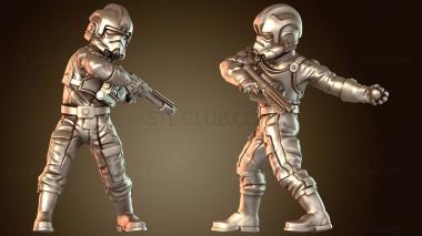 3D модель Бдительные десантники (STL)