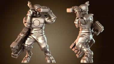 3D модель Специалист по коммуникациям Pathfinder (STL)