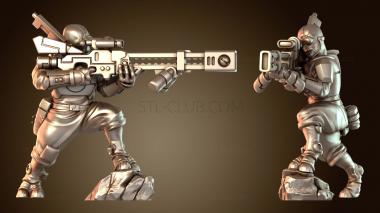 3D модель Следопыт-стрелок (STL)