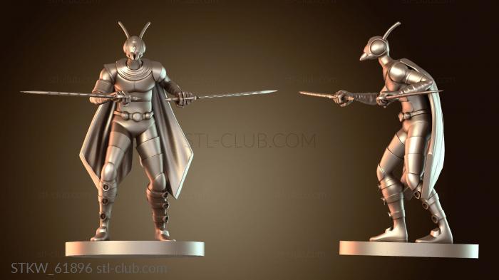 Military Pathfinder Red Mantis Assassin Prepared