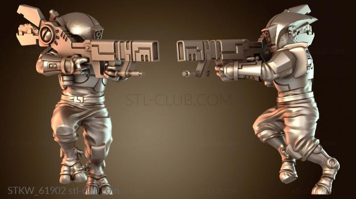 Military Pathfinder Weapons Expert Tactical Ion Rifle