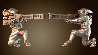 3D модель Экспертная рельсовая винтовка Pathfinder Weapons (STL)