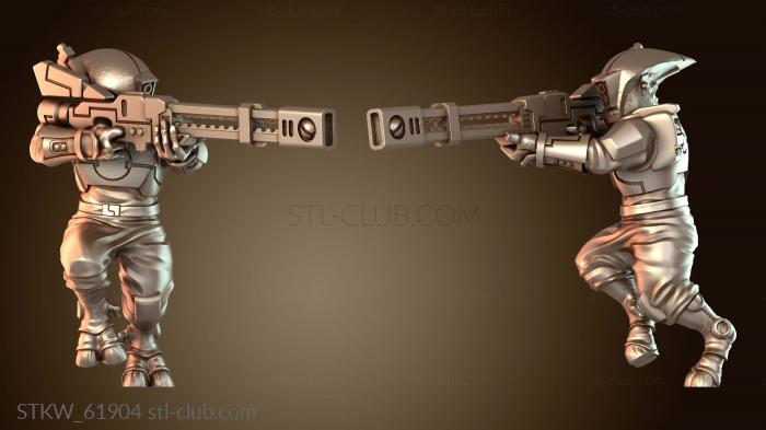 Military Pathfinder Weapons Expert Rail Rifle Optimized