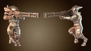 3D модель Pathfinder Weapons Expert Rail Rifle Optimized (STL)