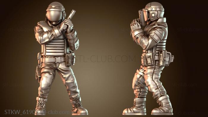 Military Офицер полиции Южного округа PCPD А.