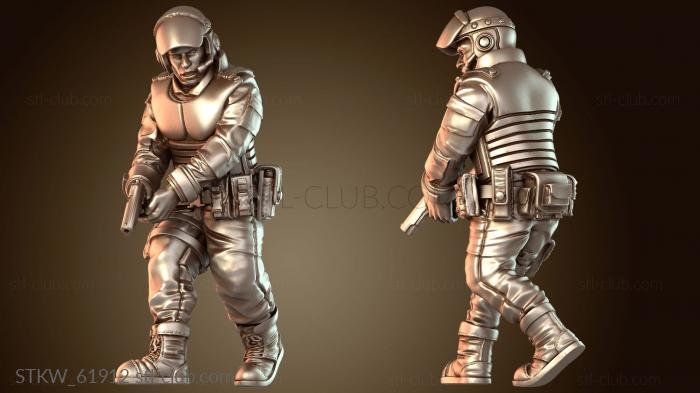 Military Офицер полиции Южного округа PCPD D