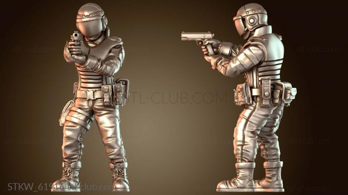 Military Офицер полиции Южного округа PCPD H