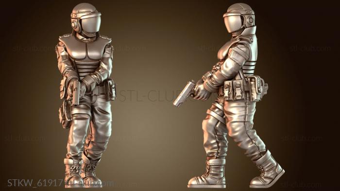 Military Офицер полиции Южного округа PCPD I