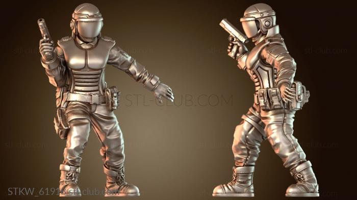 Military Офицер полиции Южного округа PCPD J