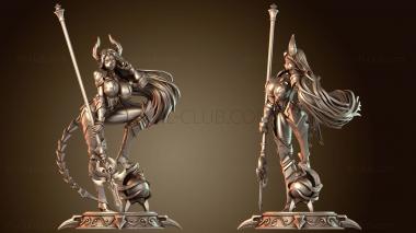 3D модель Персиковая фигурка LUNA ARM (STL)