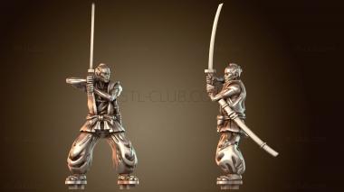 3D модель Крестьянин-самурай (STL)