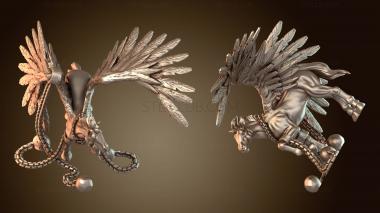 3D модель Пегас прикованный (STL)