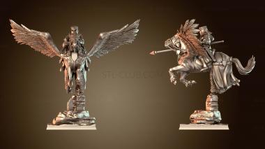 3D модель РЫЦАРИ ПЕГАСА Крылатые (STL)