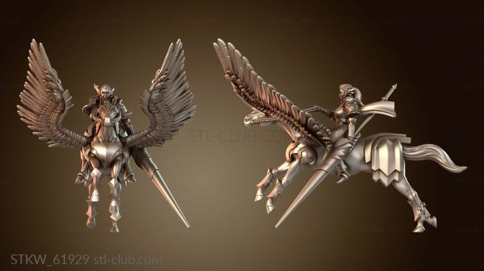 Military Pegasus Roses Elegant