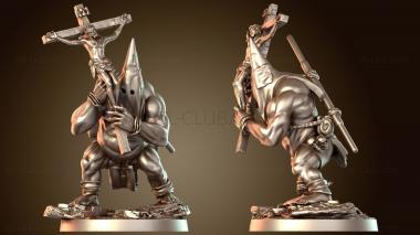 3D модель КАЮЩИЙСЯ ЛЮДОЕД С КРЕСТОМ ЭНТЕРО (STL)