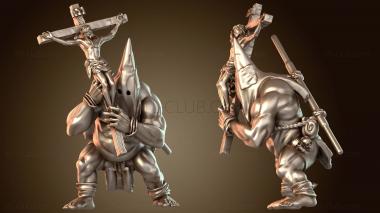 3D модель КАЮЩИЙСЯ ОГР С КРЕСТОМ ОРКО (STL)