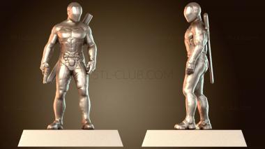 3D модель People Ninja SQ включен (STL)