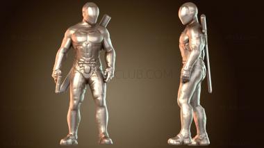 3D модель Люди Ниндзя Вэлиант (STL)