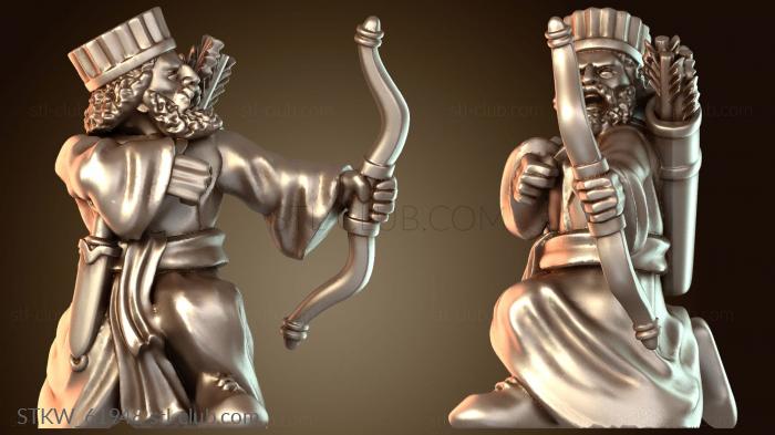 Military Персидский лучник обучен