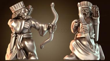 3D модель Персидский лучник обучен (STL)